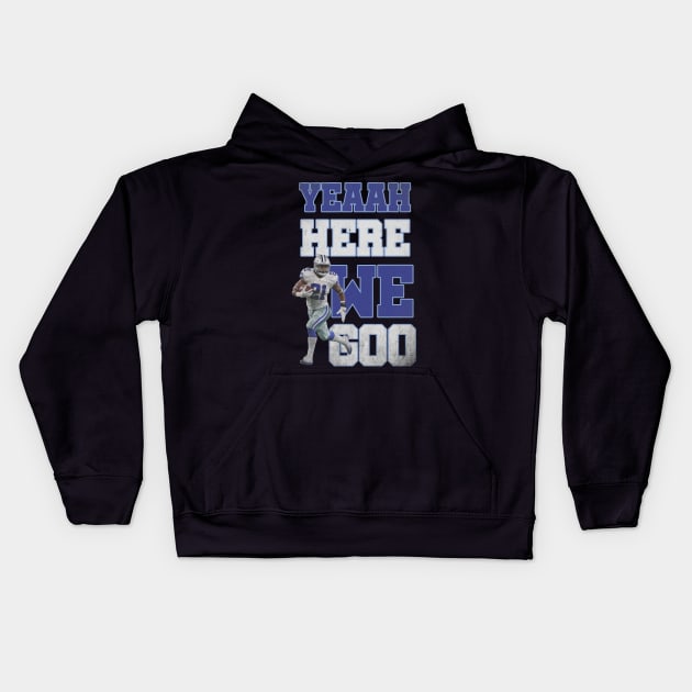 here we go - yeah here we go Kids Hoodie by vegard pattern gallery